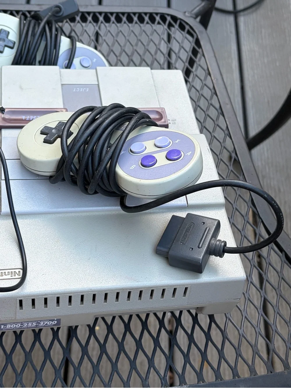 Super Nintendo SNS-101 Console And Accessories. See Photos. Tested/ Works